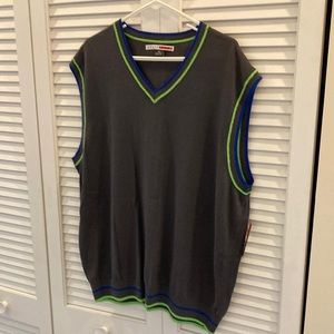 Grand Slam Performance Sweater Vest NWT